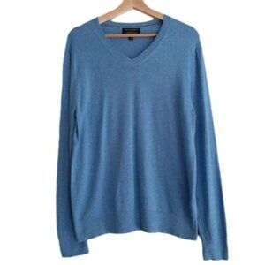 BANANA REPUBLIC Premium Luxe Yarn Sweater Blue Men's Sz M